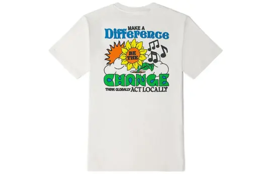Vans ECO POSITIVITY T Shirt Unisex White