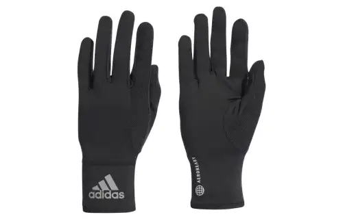 Adidas Polyester Sports Gloves Unisex Black