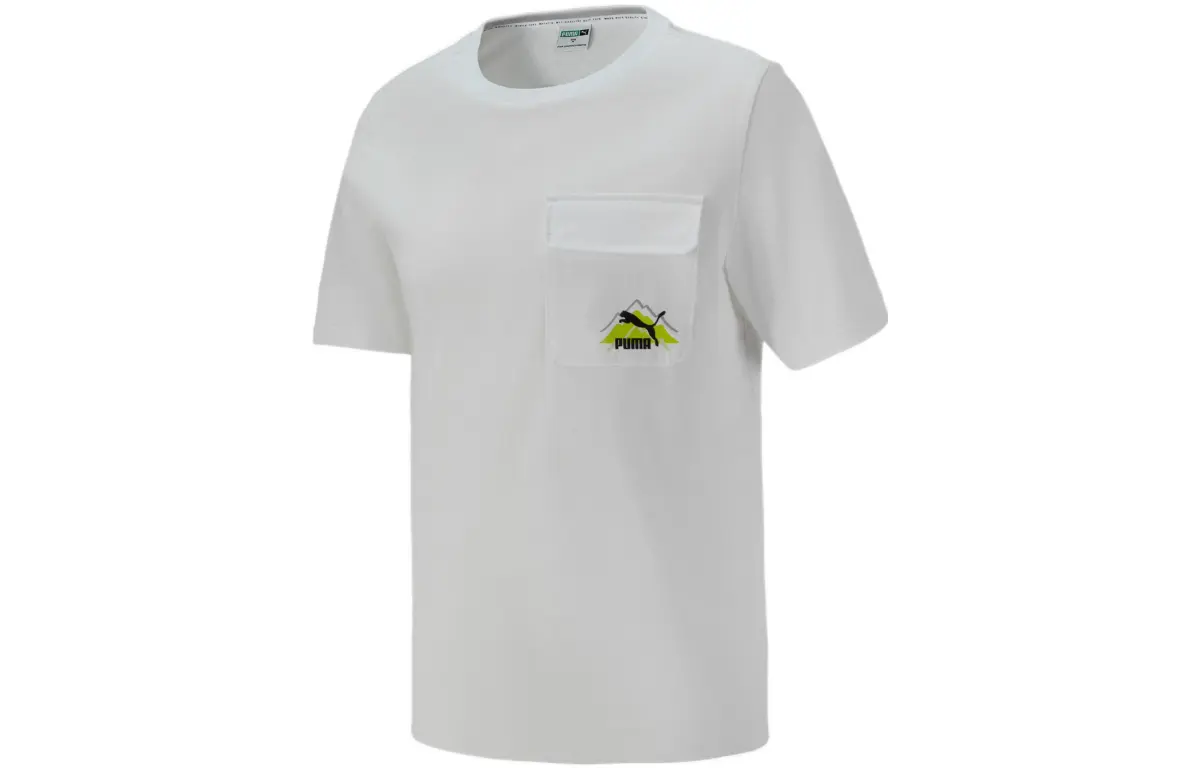 PUMA CAMPING T Shirt Men's White