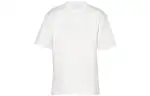 PRADA T Shirts Men's White Crew Neck Moderate Straight Fit