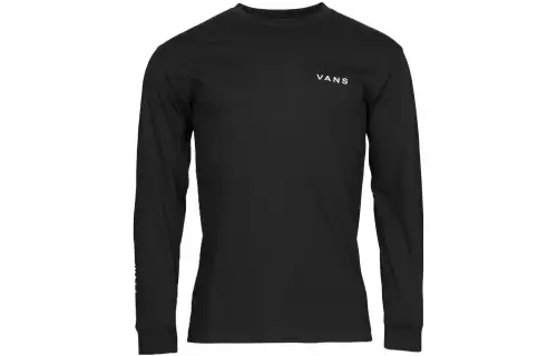 Vans SNAPSHOTS T Shirts Men's Black Crew Neck Moderate Straight Fit