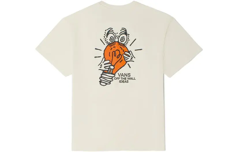 Vans T Shirt Unisex Vintage White