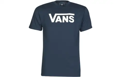 Vans T Shirts Men's Blue Crew Neck Moderate Straight Fit
