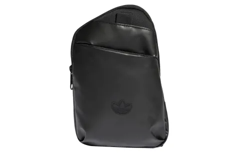 Adidas Originals Trefoil TPU Sports Bag, Storage Bag, Shoulder Bag, Crossbody Bag Unisex Black