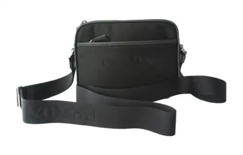 PRADA Nylon Crossbody Bag, Shoulder Bag Men's Black