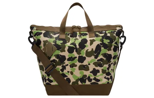 Converse Polyester Tote Bag, Shopping Bag, Shoulder Bag, Crossbody Bag, Handbag Regular Unisex Army Green