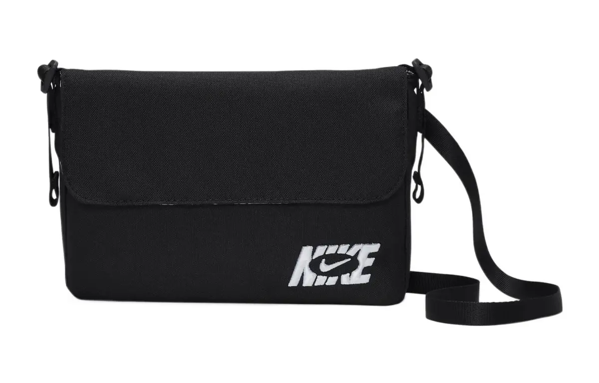 Nike Fabric Crossbody Bag, Shoulder Bag Women's Black