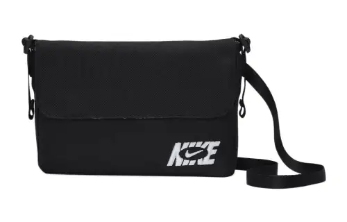 Nike Fabric Crossbody Bag, Shoulder Bag Women's Black