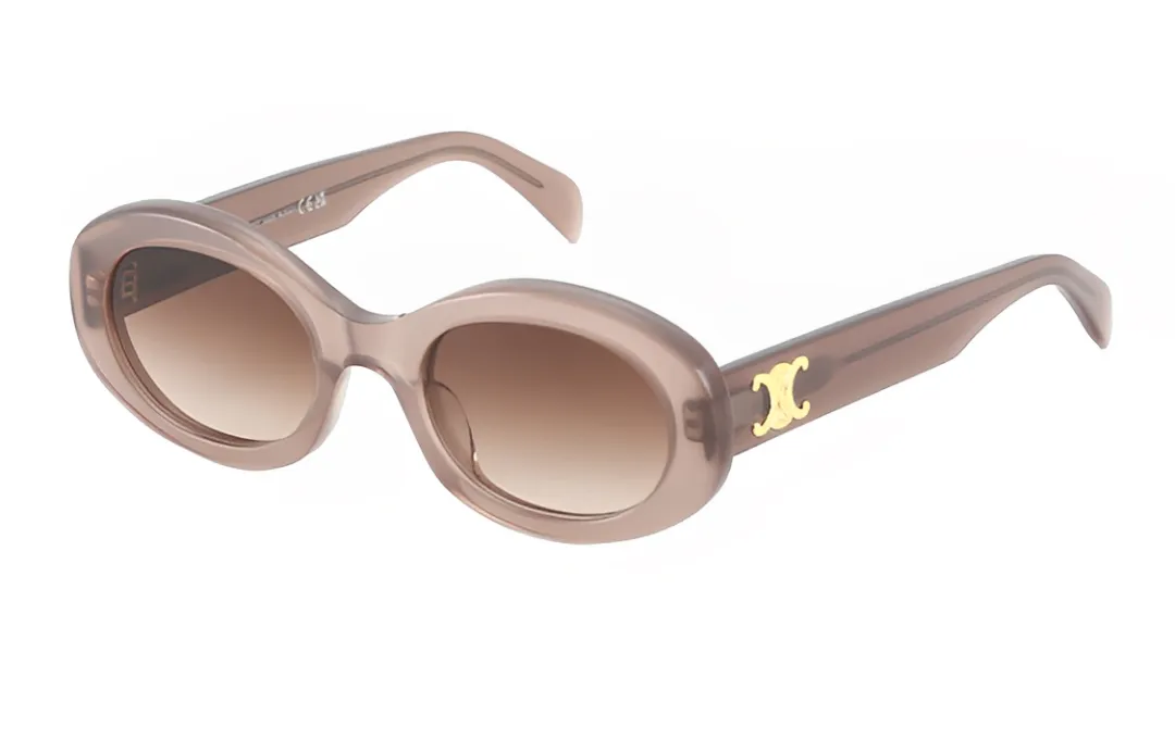 CELINE Eyewear Oval Frame Sunglasses