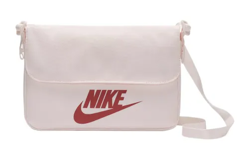 Nike Fabric Small Square Bag, Shoulder Bag, Crossbody Bag Regular Women's Light Pink
