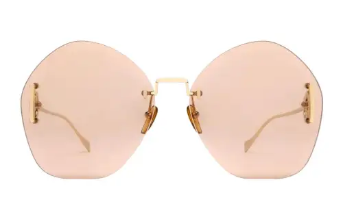 GUCCI Fashion Irregular Shape Sunglasses Women's