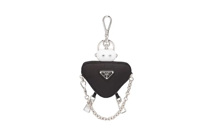 PRADA Saffiano Fabric Bag Accessory Women's Black