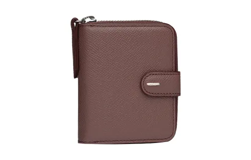 Maison Margiela Calfskin Wallet Women's Fuchsia