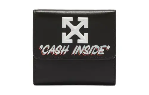 Quote-motif Jitney wallet