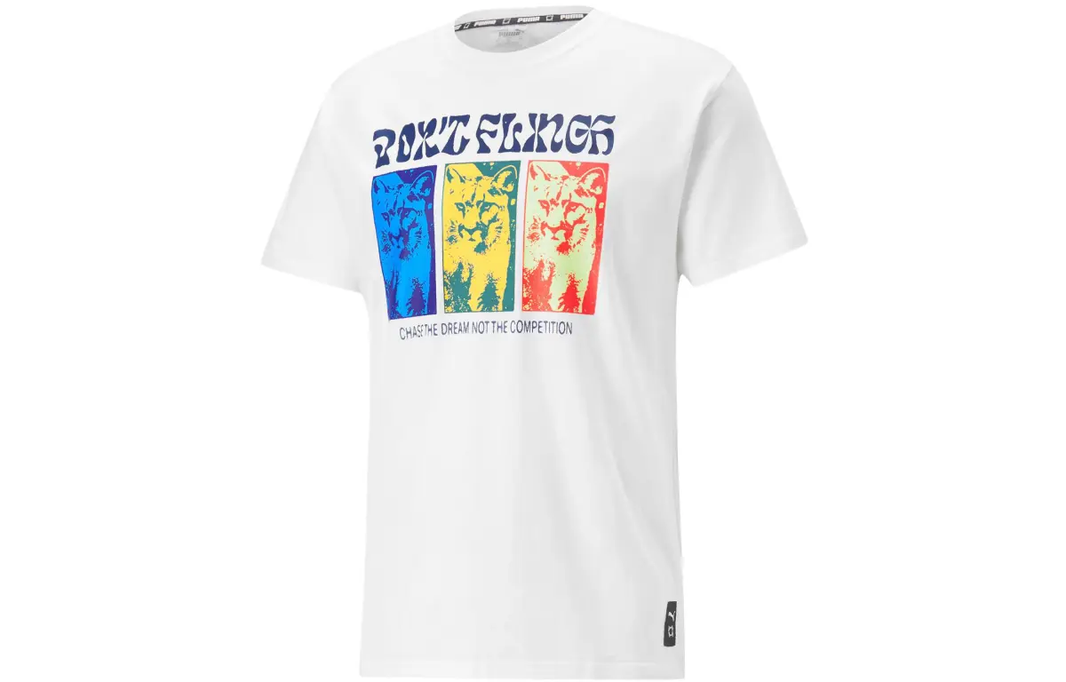 PUMA REBOUND T Shirt Men's White