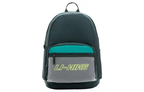 Li Ning Sports Life Collection Fabric Sports Backpack Regular Unisex Green