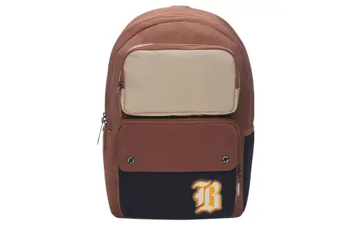 Li Ning Badfive Polyester With Polyamide Sports Backpack Regular Unisex Brown