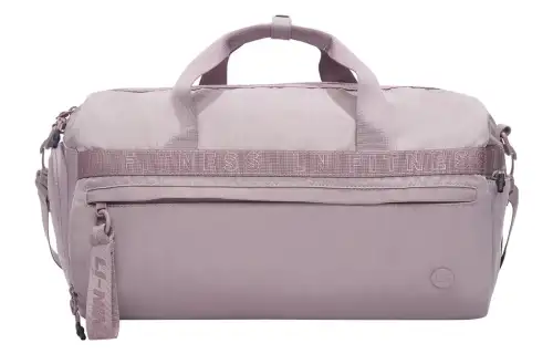 Li Ning Fitness Series Fabric Shoulder Bag, Crossbody Bag, Handbag Regular Unisex Pink