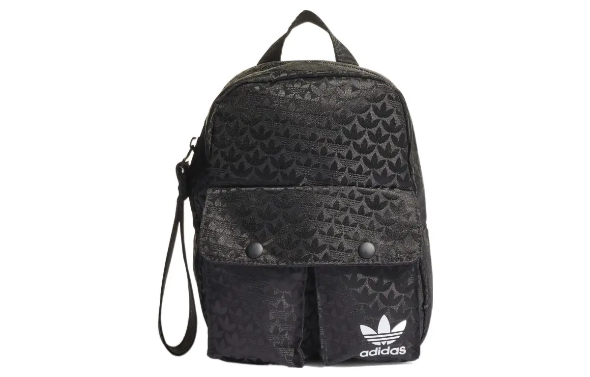 Adidas Originals Polyester Backpack Mini Women's Black