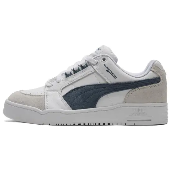 Puma Slipstream Skateboarding Shoes Unisex Low-top Dark Blue