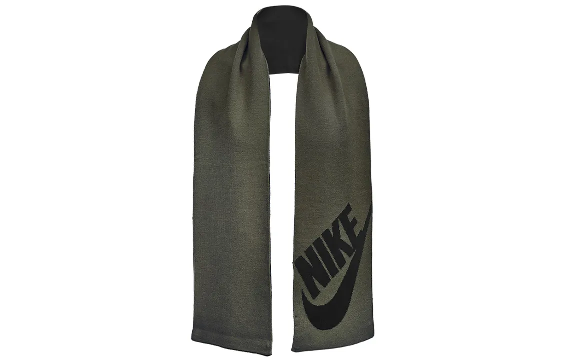 Nike Knit Scarves Unisex Black/Jasper