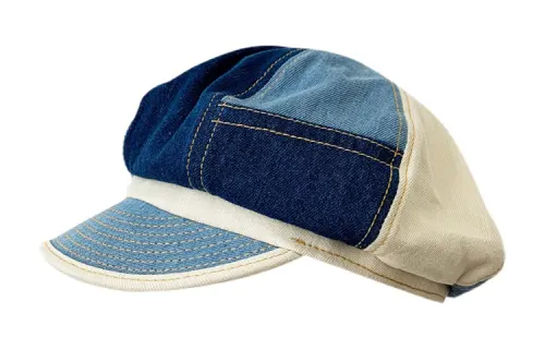 FREE RABBITⅡ Berets Unisex Denim Multicolor