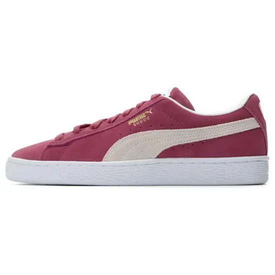 PUMA Suede Skateboarding Shoes Unisex Low-top Red/m