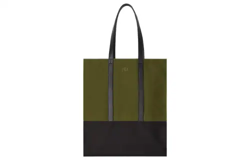 UNIQLO JW Anderson Collaboration Cotton Tote Bag, Shopping Bag, Handbag, Shoulder Bag Large Unisex Olive