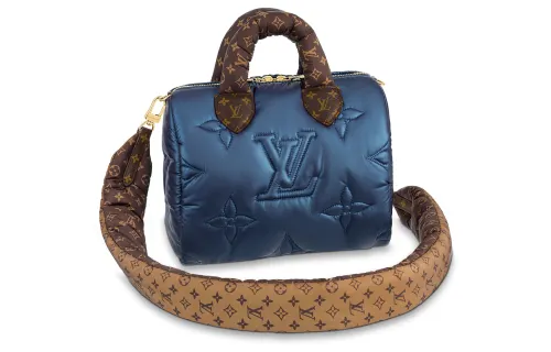 LOUIS VUITTON Speedy Bandoulière 25 Navy