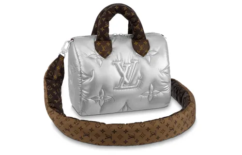 LOUIS VUITTON Speedy Bandoulière 25 Silver