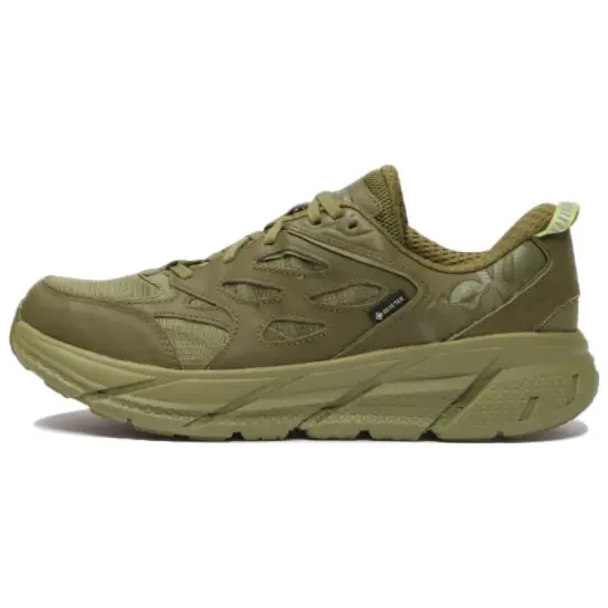 HOKA ONE ONE Clifton L Gore Tex Avocado Green Moss All Gender