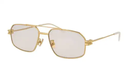 Bottega Veneta Aviator Frame Sunglasses