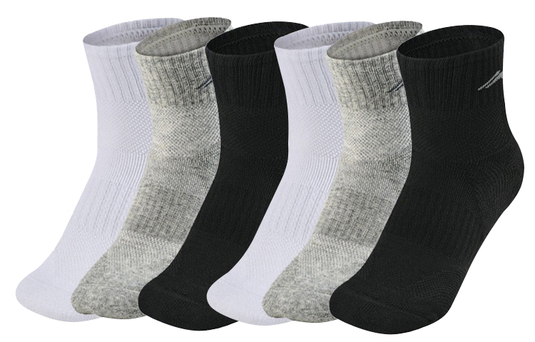 Li Ning Crew Socks Unisex Combo Set