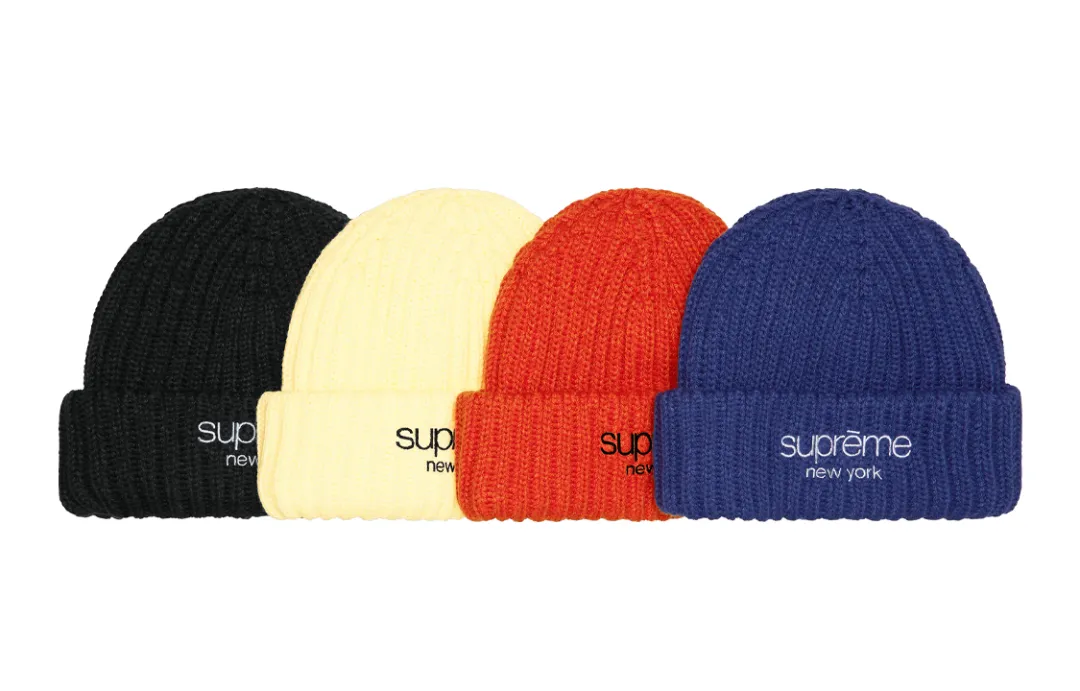 Supreme Ribbed Beanie FW22