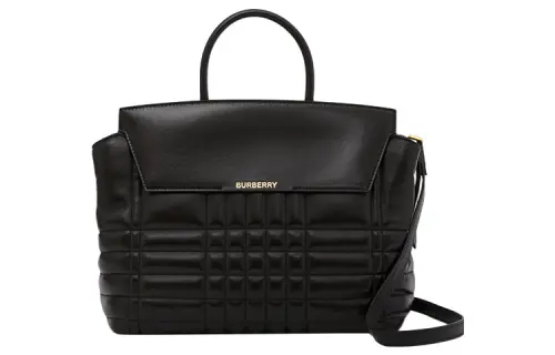 Burberry Lambskin Shoulder Bag, Crossbody Bag, Handbag Medium Women's Black