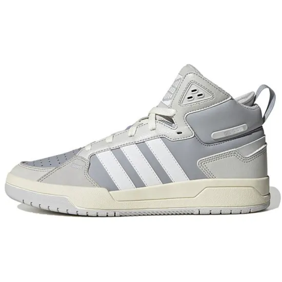 100DB Adidas Neo Mid 'Pure Grey'