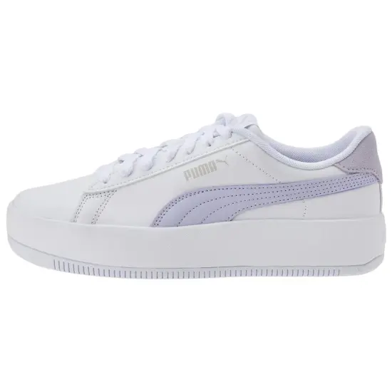 Puma Women's Lily Platform Laced 'White Purple Heather'