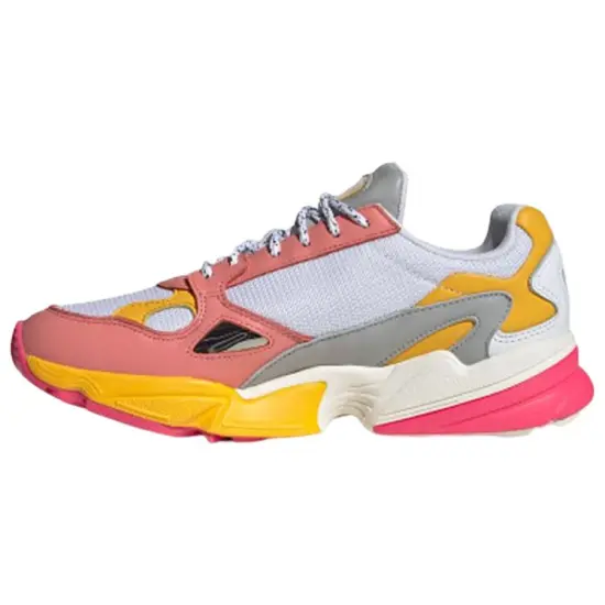 Adidas Originals Falcon Chunky Sneakers Women's Low-top White/Pink/Yellow