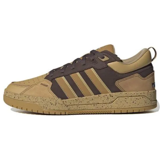 Adidas Neo Neo 100DB Sportswear Shoes 'Khaki / Dark Brown'