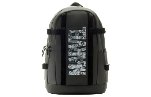 Li Ning Marvel, Collaboration Sports Life Collection Fabric Backpack Unisex Gray