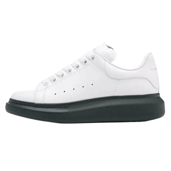 Alexander McQueen Oversized Sneaker White Green Sole