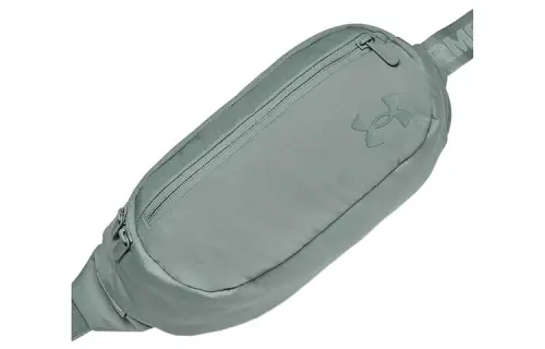 Under Armour Polyester Shoulder Bag, Crossbody Bag, Fanny Pack Regular Unisex Asphalt Gray Green