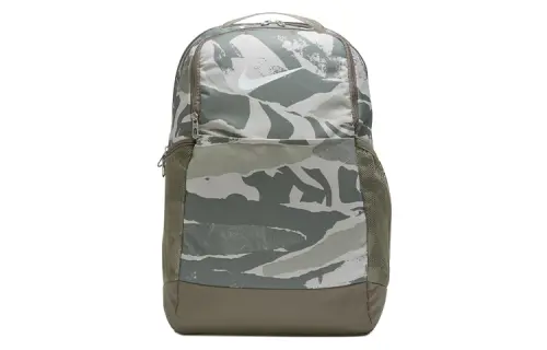 Nike Fabric Backpack Regular Unisex Light Green Gray