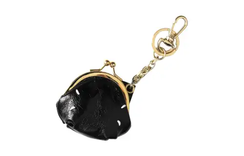 Maison Margiela Calfskin Wallet Coin Purse Mini Women's Black