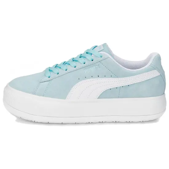PUMA Suede Skateboarding Shoes Women's Low-top Blue