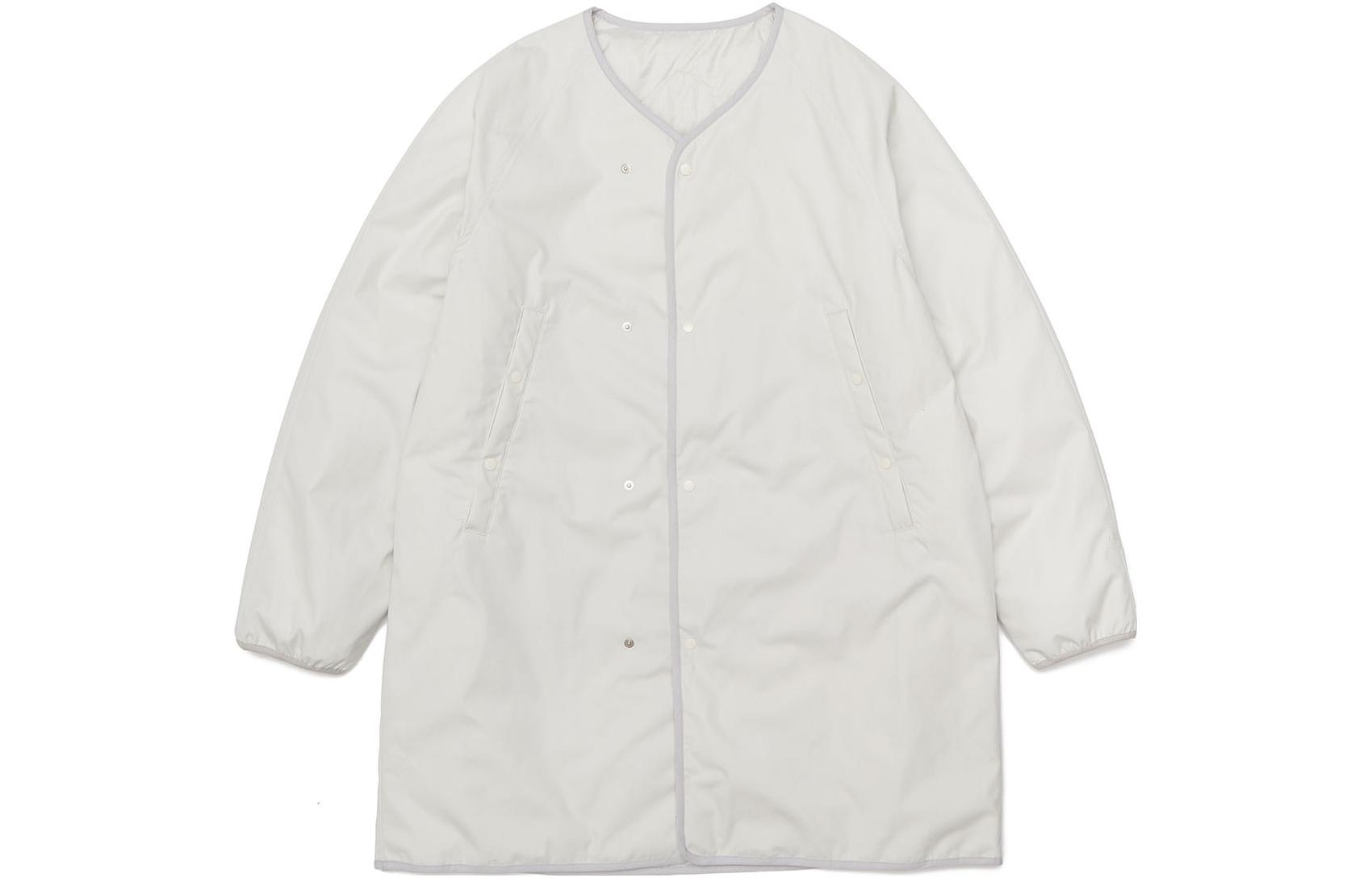 Мужская куртка nanamica REVERSIBLE DOWN COAT (черная) — Черный — фото 9