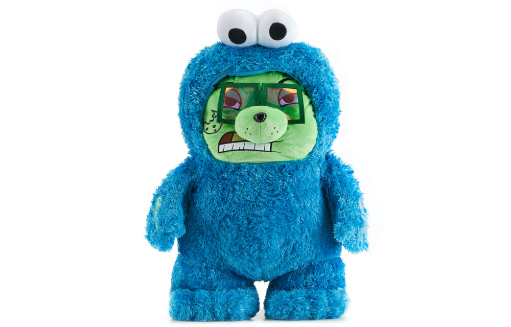 Унисекс рюкзак SPRAYGROUND x Sesame Street (темно-синий)