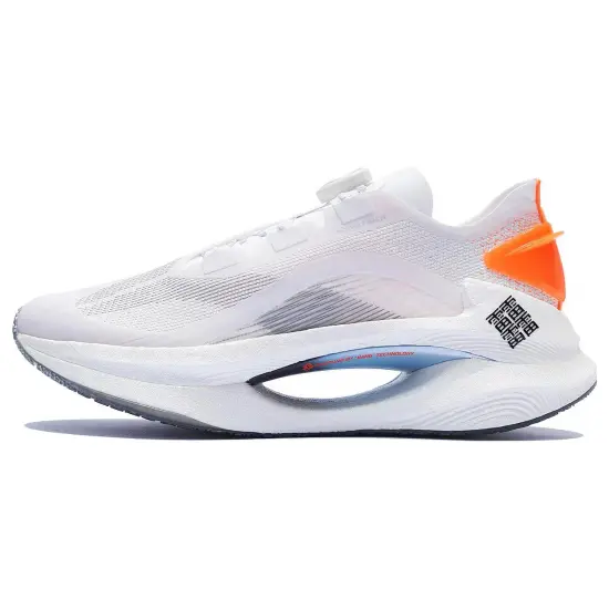 LiNing Jueying Anti Slip Wear Resistant Breathable Support Low Top Casual Running Shoes Men's White