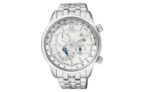 CITIZEN ['100', 301050]m Waterproof Automatic Mechanical Movement Stainless Steel Strap Watch 44.5mm