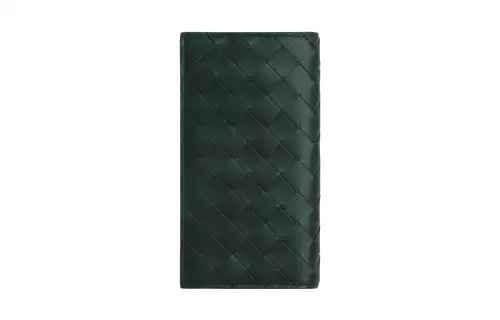 Bottega Veneta Cow Leather Wallet Large Men's Jasper/Light Blue